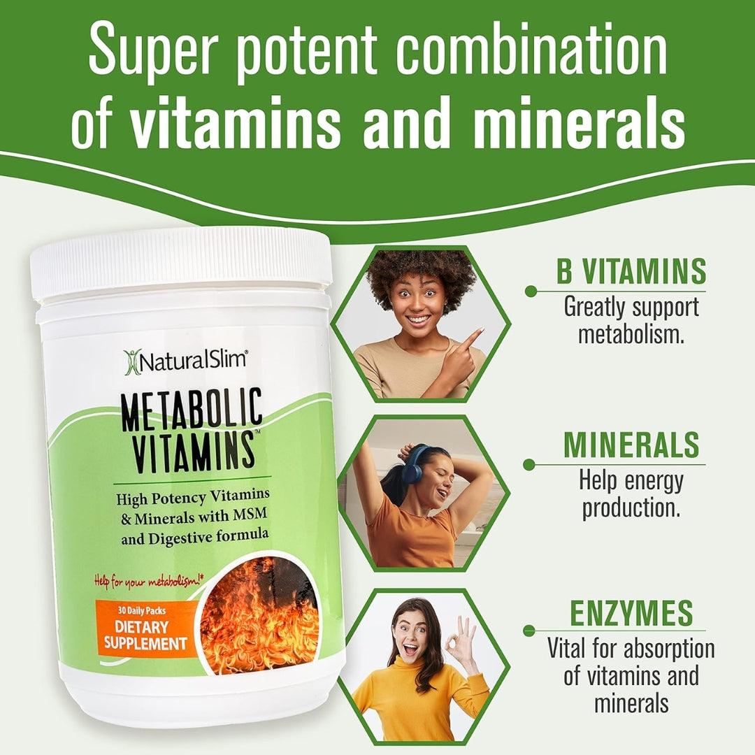 Metabolic Vitamins 30 Sobres Natural Slim