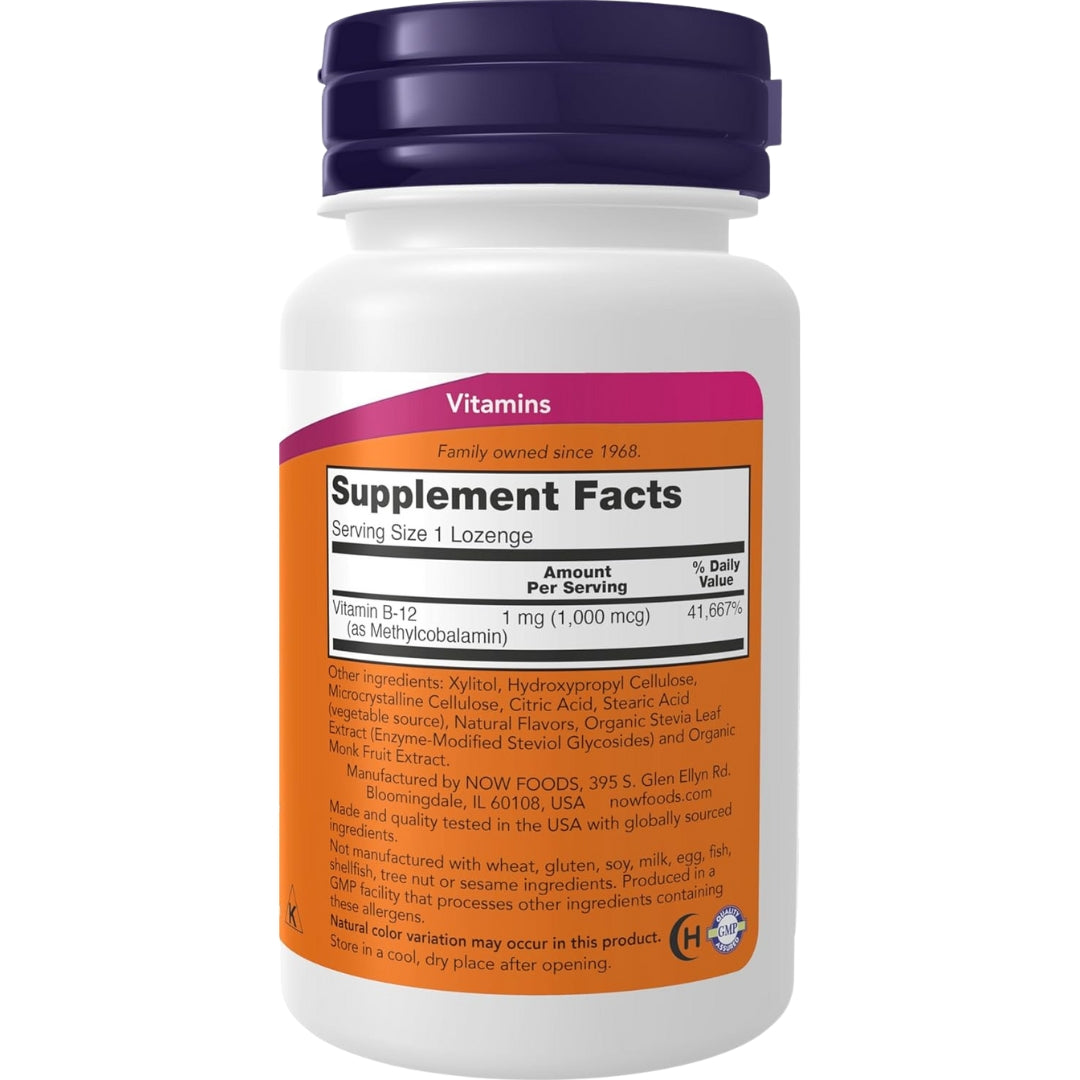 Methyl B 12 1000 mcg 100 und Now