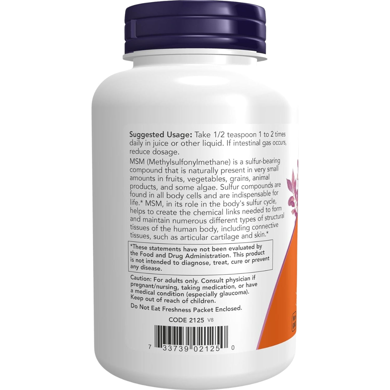 Msm Powder 227 Gr Now
