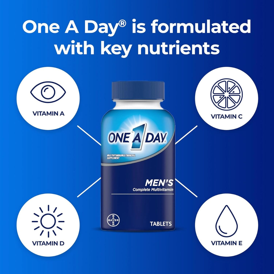 Multivitaminico Para Hombre 200 Tabletas One A Day
