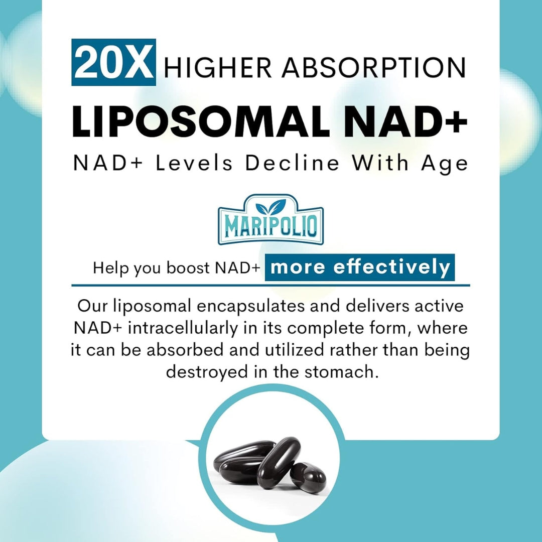 Nad 1000 Mg Liposomal 60 Softgel Maripolio