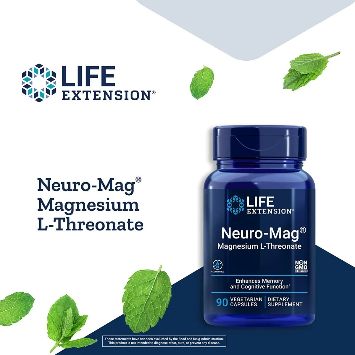 Neuro Mag 90 Capsulas Life Extension