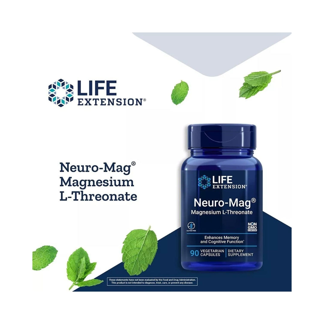 Neuro Mag 90 Capsulas Life Extension