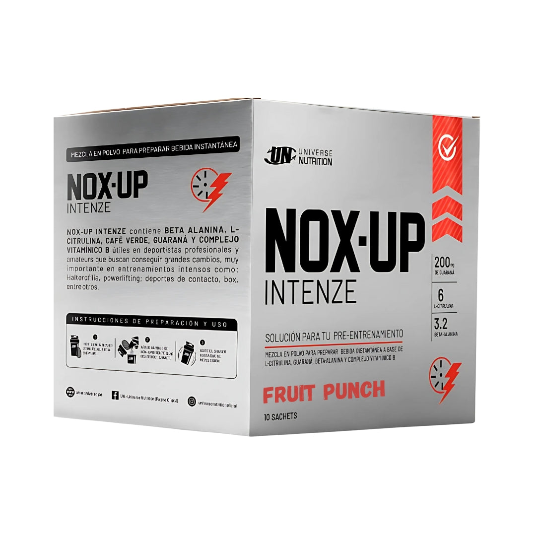 Nox Up Intenze  Caja (10 Sachets) Universe Nutrition
