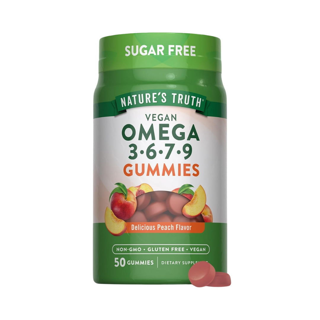 Omega 3-6-7-9 50 Gomitas  Natures Truth