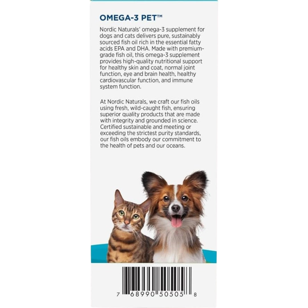 Omega 3 Para Gato 2 FL OZ 60 Ml Nordic Naturals