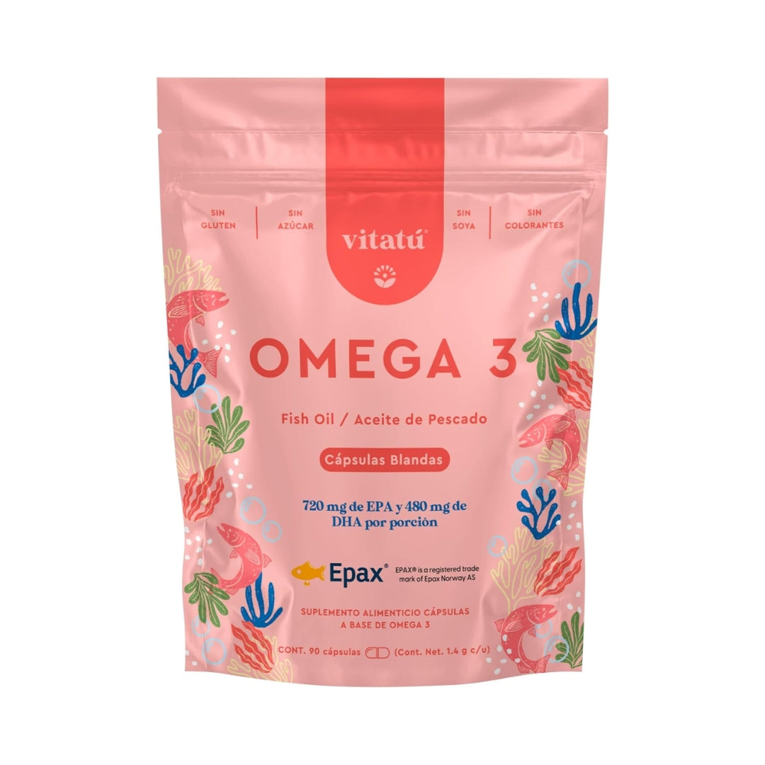 Omega 3 Salmon Noruego 90 Capsulas Vitatu
