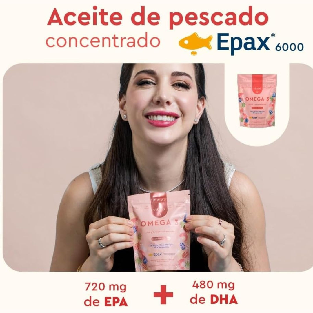 Omega 3 Salmon Noruego 90 Capsulas Vitatu