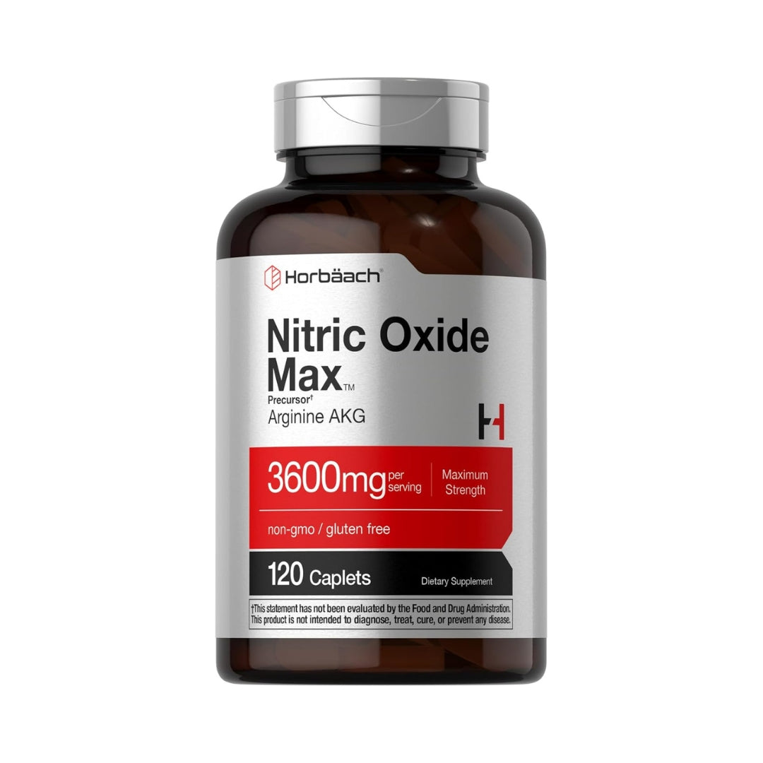 Oxido Nitrico Max 3600 Mg 120 Capsulas Horbaach