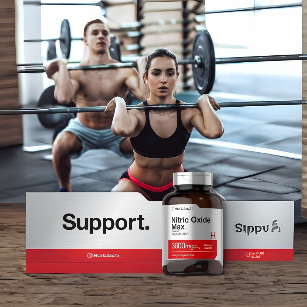 Oxido Nitrico Max 3600 Mg 120 Capsulas Horbaach
