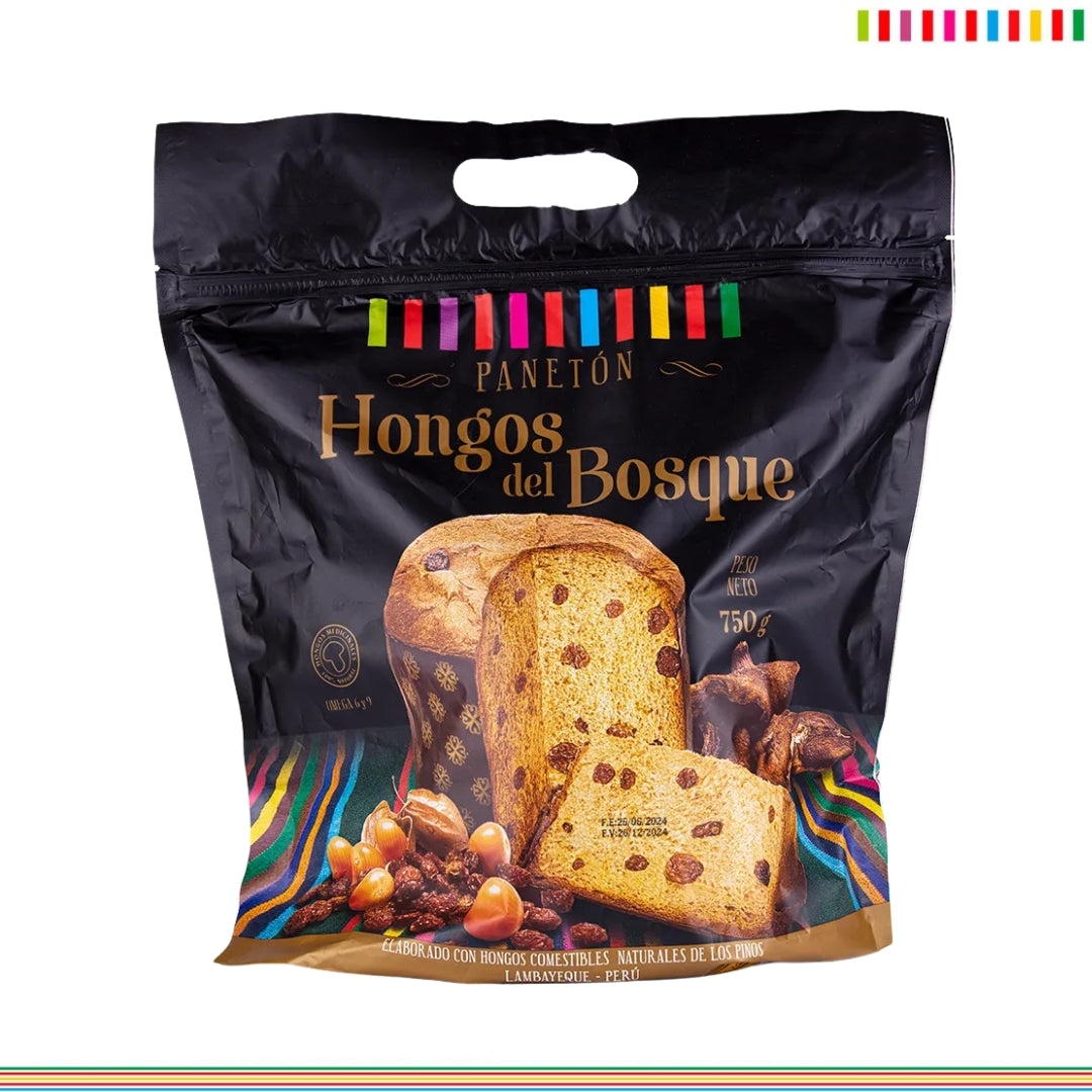 Paneton En Bolsa 750 Gr Hongos Del Bosque