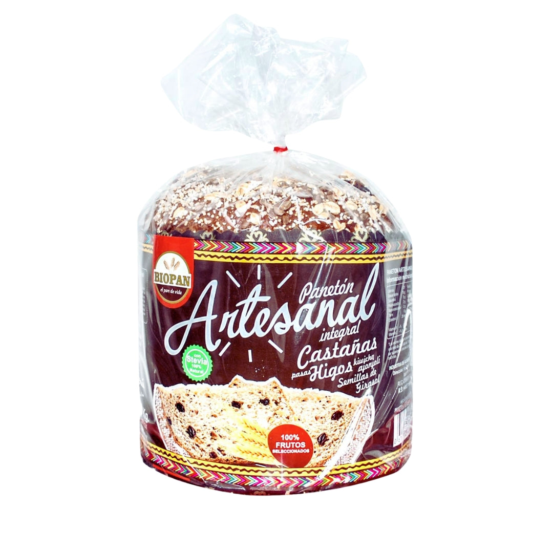 Panetón Artesanal Bolsa 900 Gr Biopan