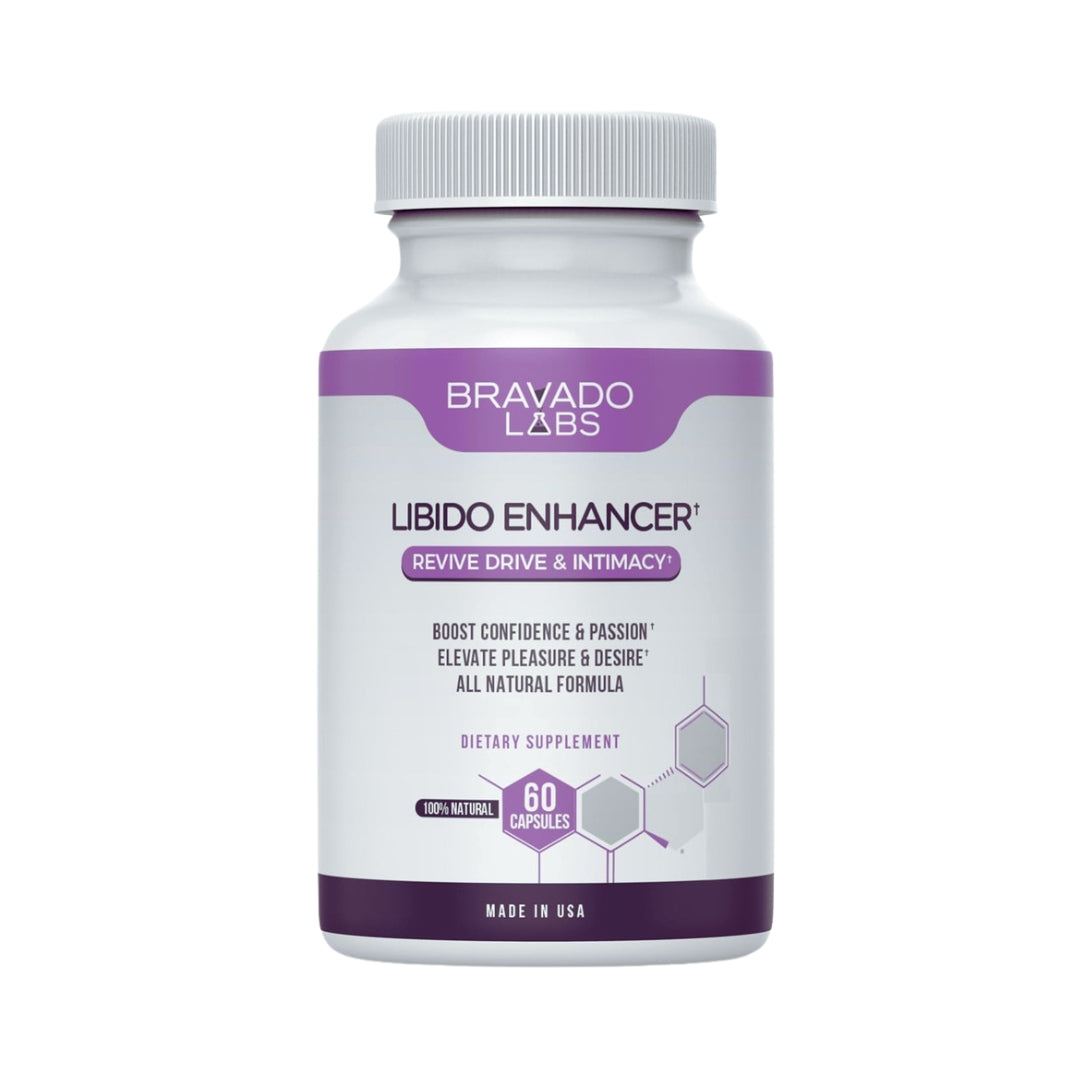 Potenciador De Libido Femenina 60 Capsulas Bravado Labs