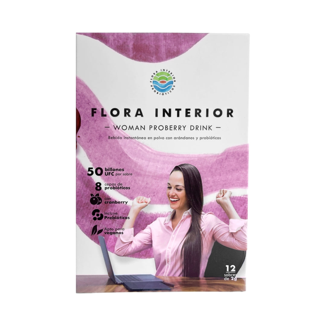 Probiotico Woman Proberry Drink 1 caja Flora Interior