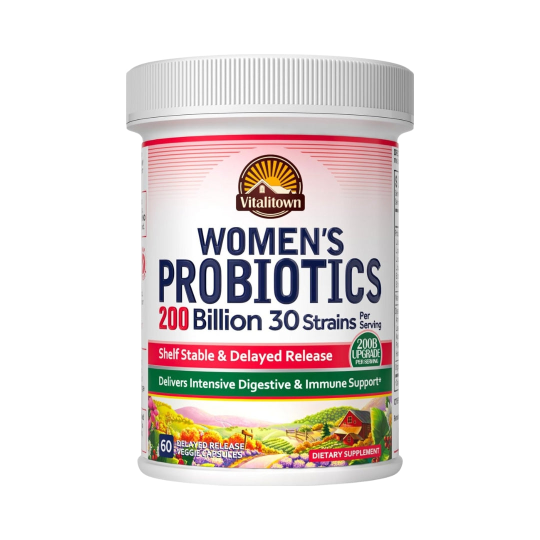 Probioticos Womens 200 Billones Cfus  30 Cepas 60 Capsulas Vitalitown
