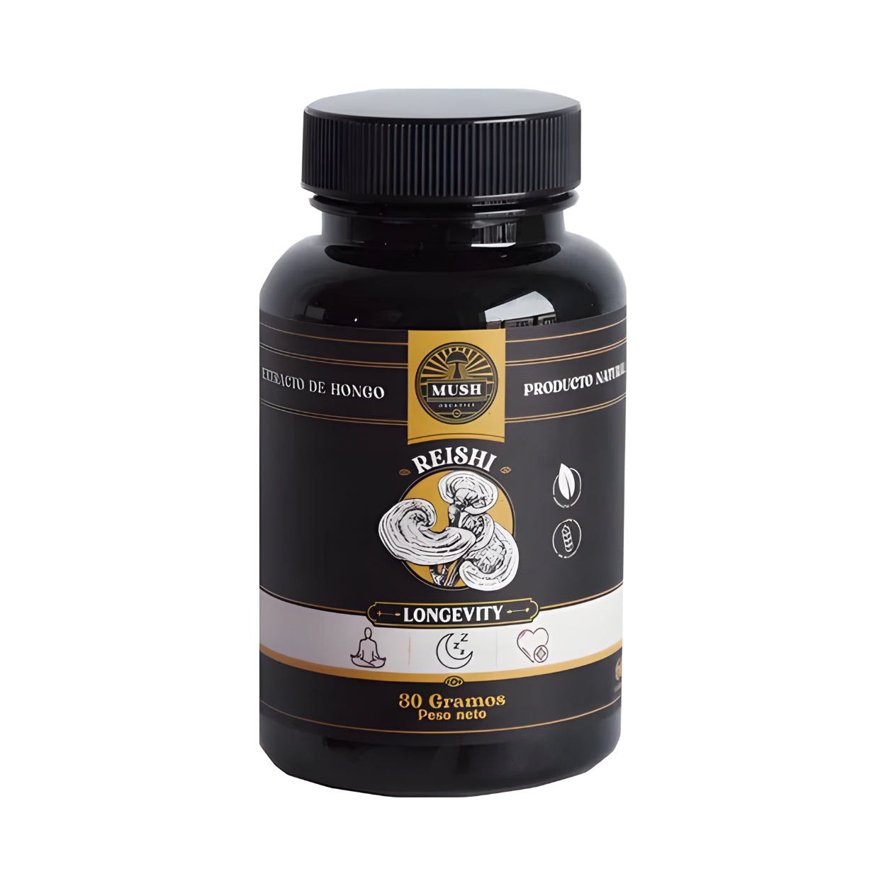 Reishi 30 Gr 60 Capsulas  Mush Organics