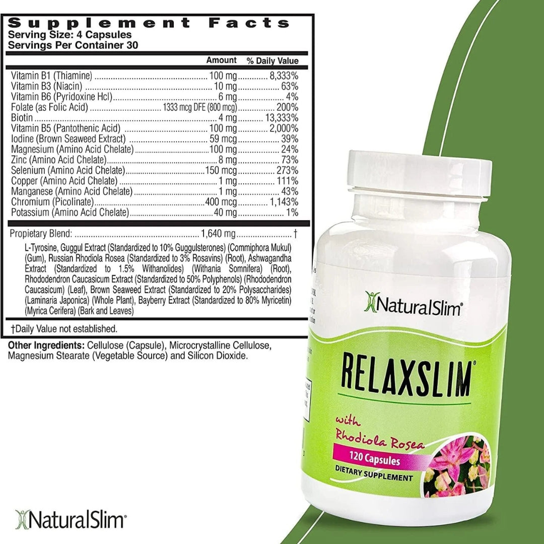 Relaxslim 120 Capsulas Natural Slim