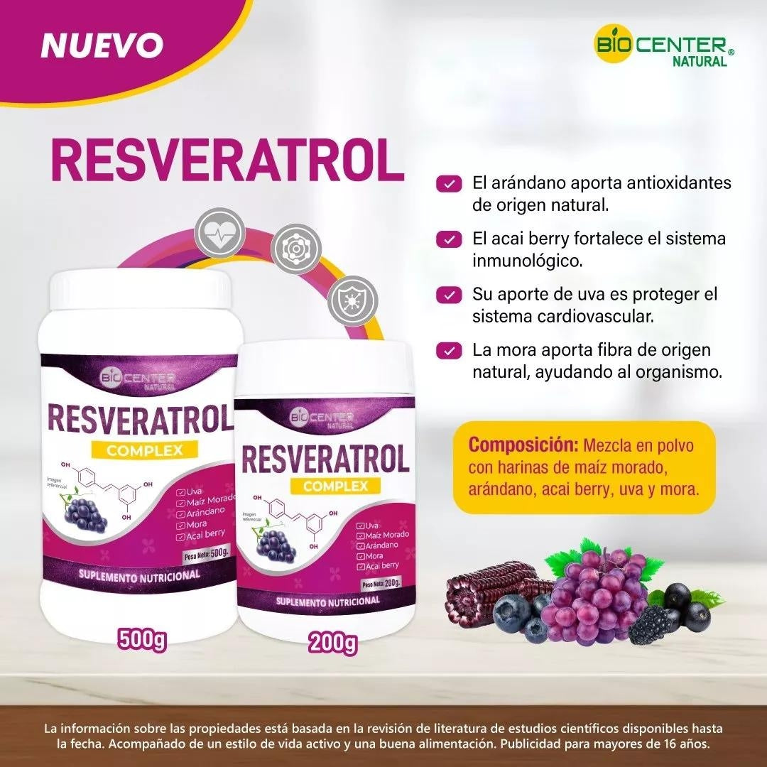 Resveratrol Complex 200 Gr Biocenter