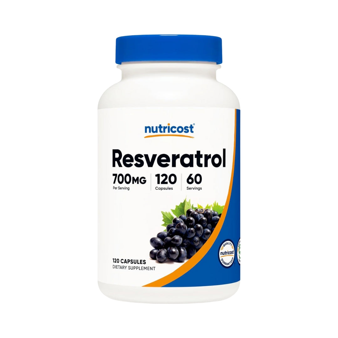 Resveratrol 700 Mg 120 Capsulas Nutricost