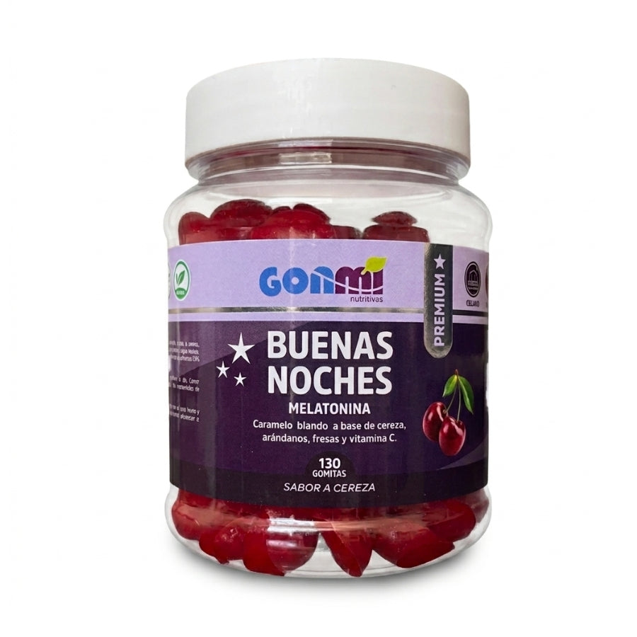 Buenas Noches Con Melatonina 130 Gomitas Gonmi