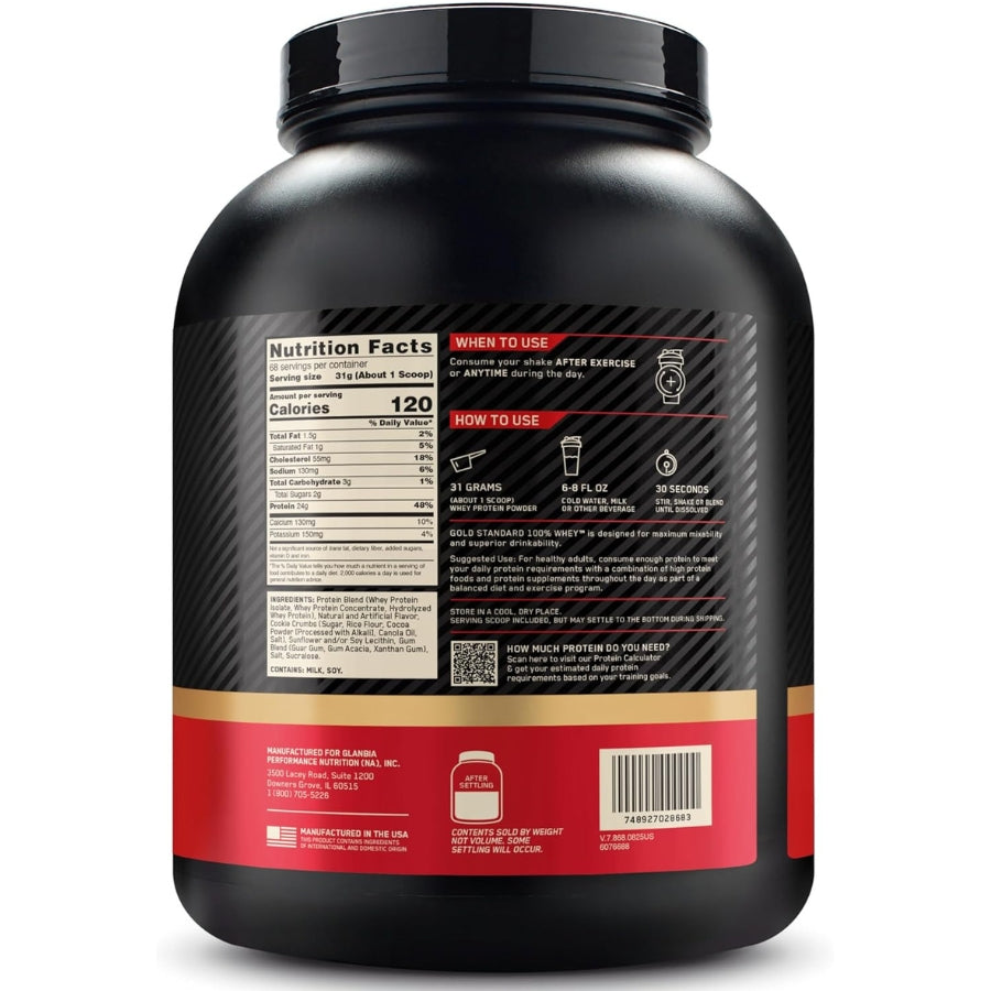 Proteina Gold Standard Whey 5 Lb Optimum Nutrition