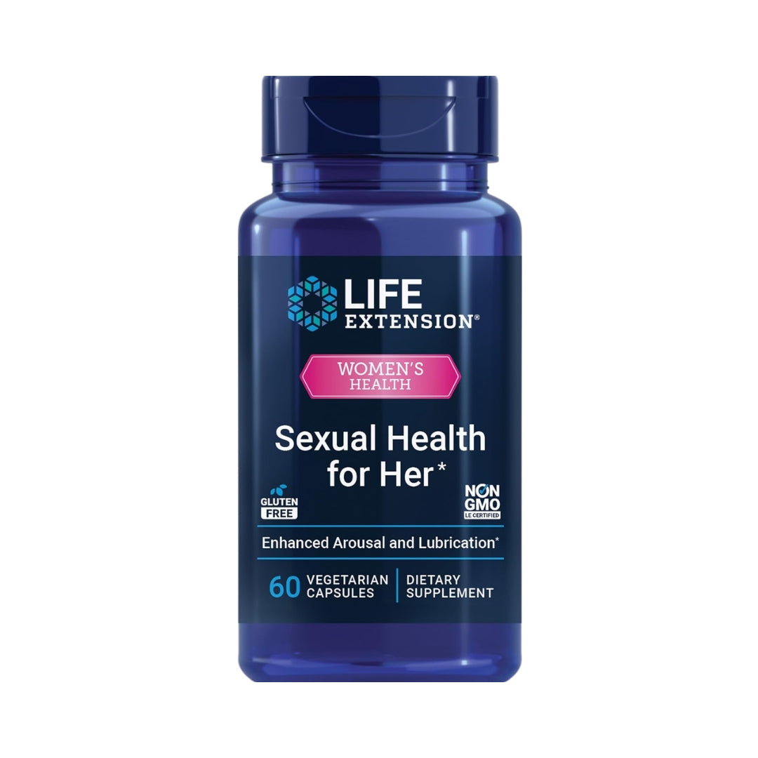 Salud Sexual Femenina Y Libido 60 Capsulas Life Extension