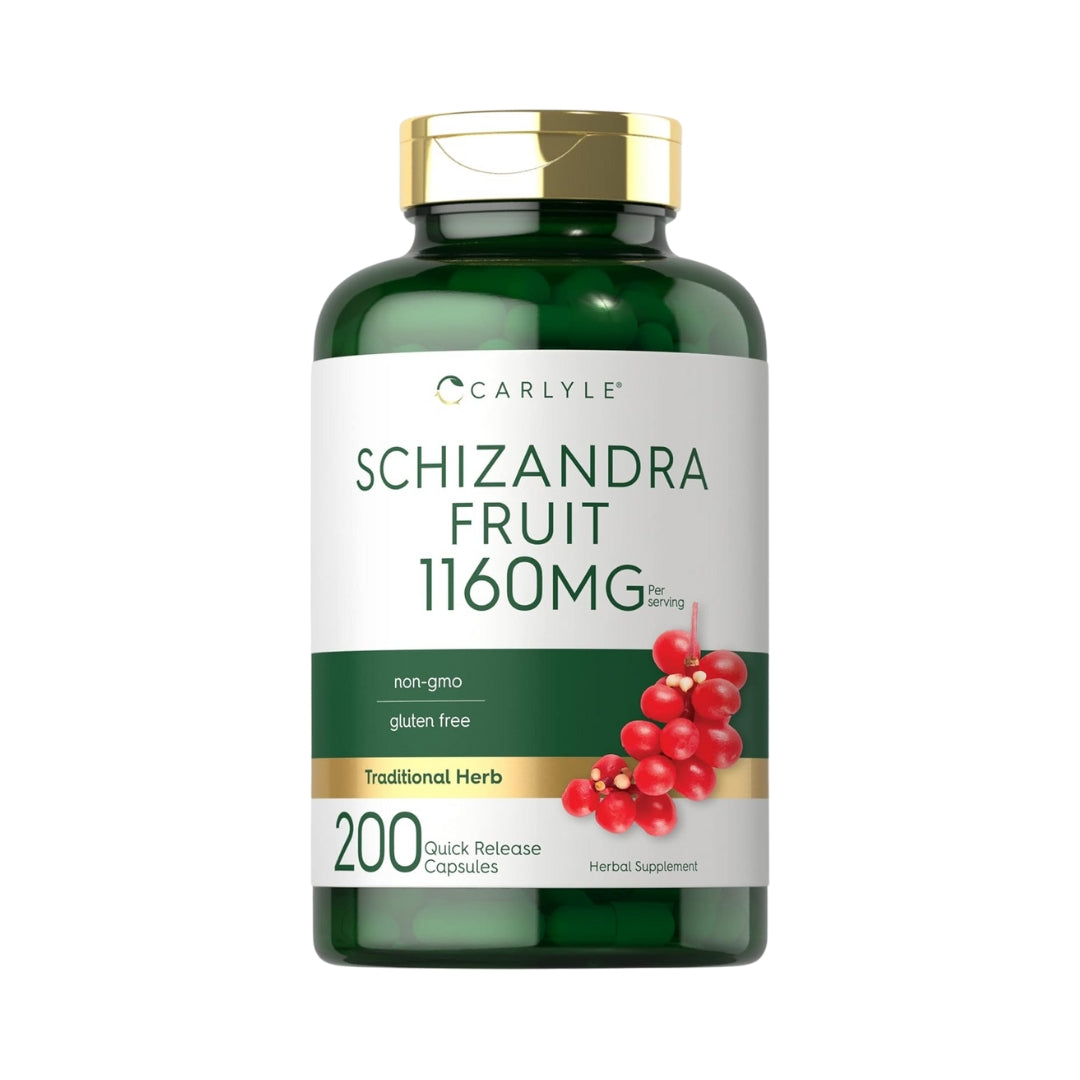 Schizandra 1160 Mg 200 Capsulas Carlyle