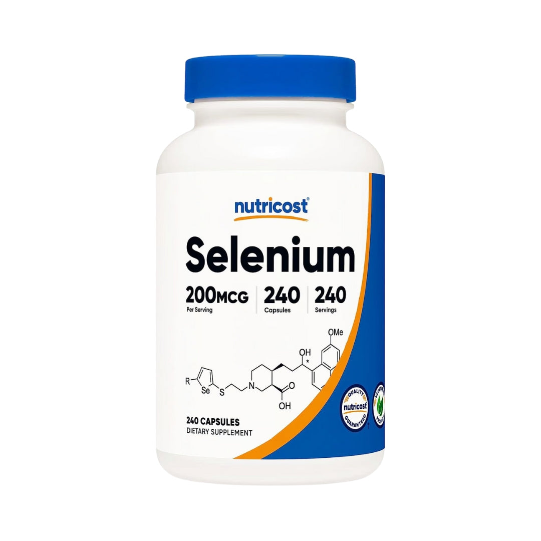 Selenium 200 Mcg 240 Capsulas Nutricost