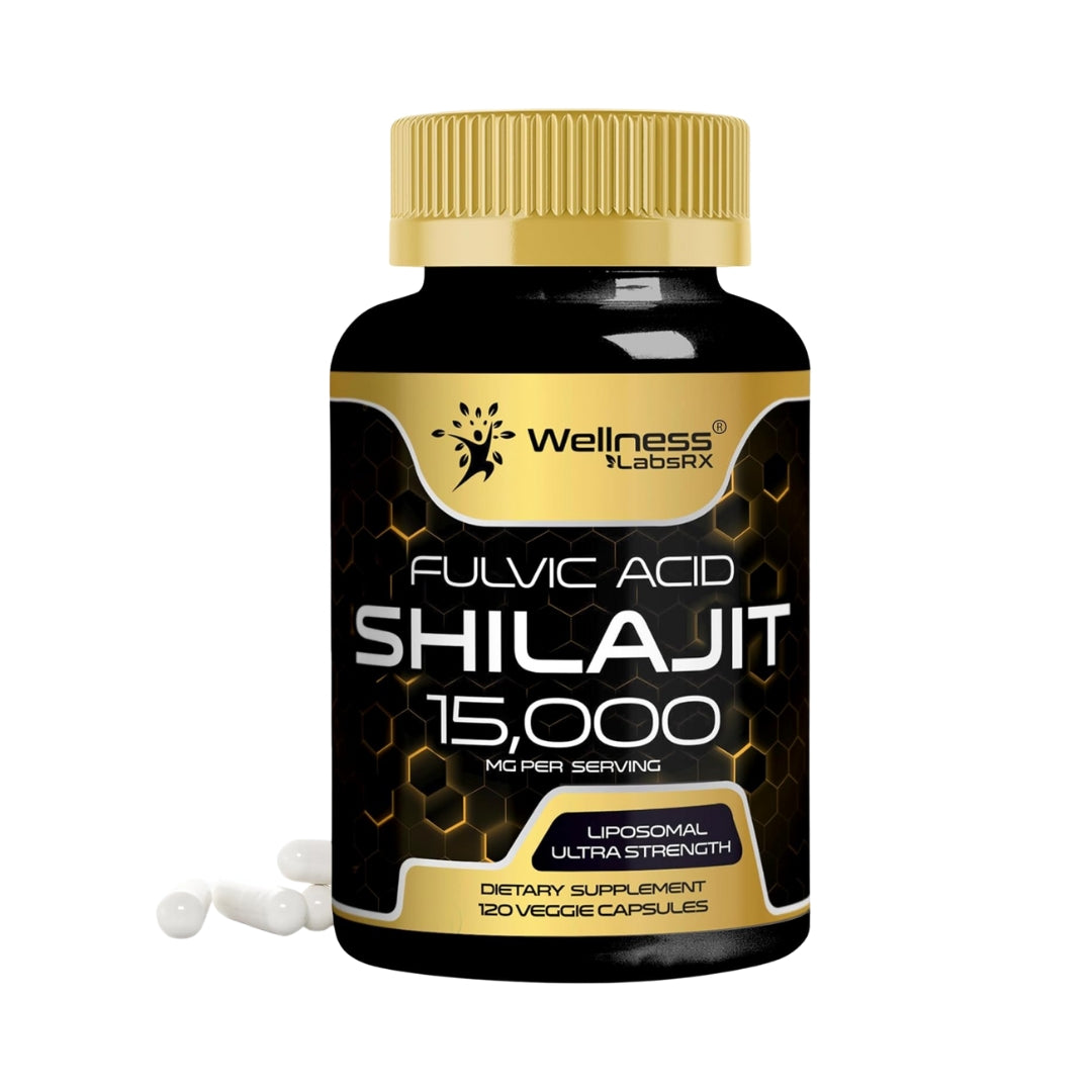 Shilajit 15000 Mg 120 Capsulas Wellness