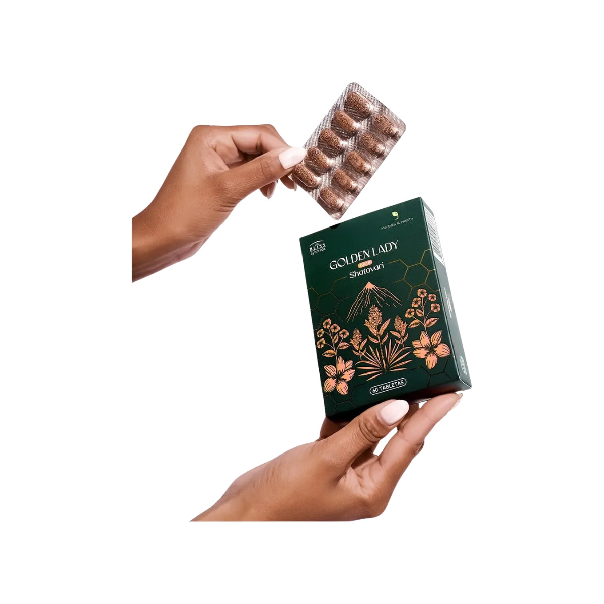 Golden Lady Shatavari 60 Tabletas Herbals & Health