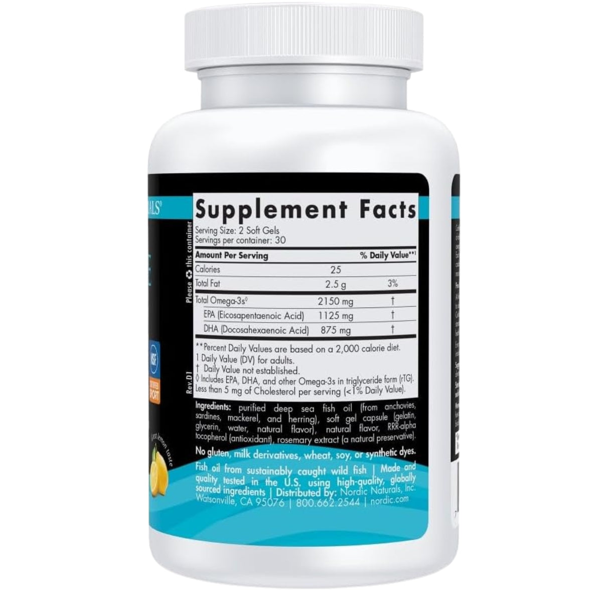 Ultimate Omega Sport 2X 60 Sofgels Nordic Naturals