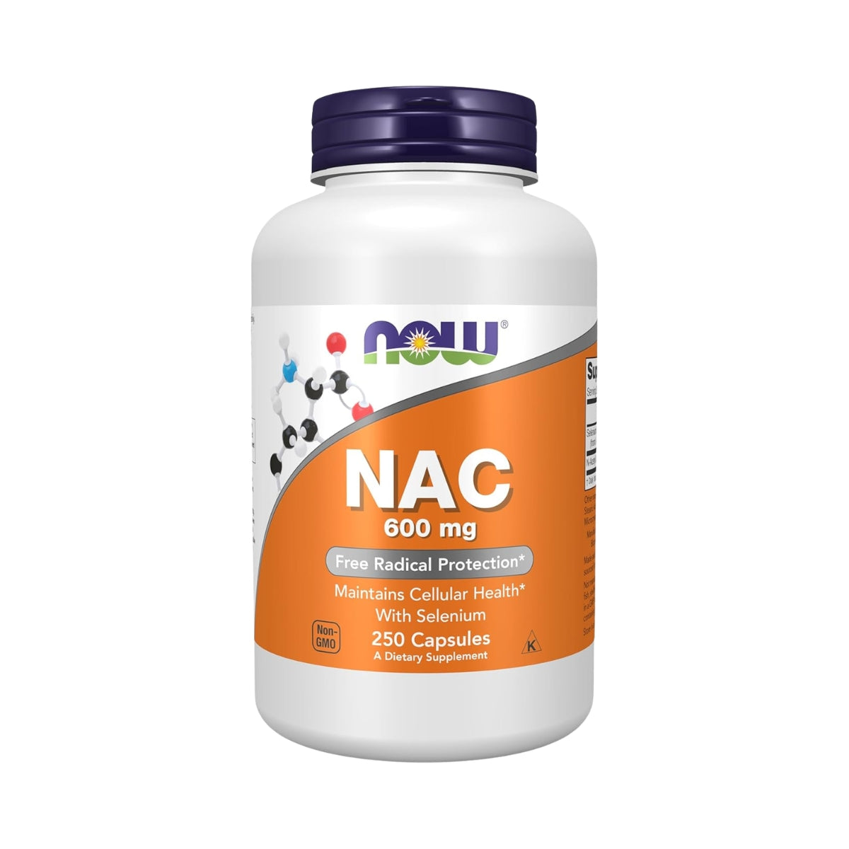 Nac 600 Mg 250 Capsulas Now Foods
