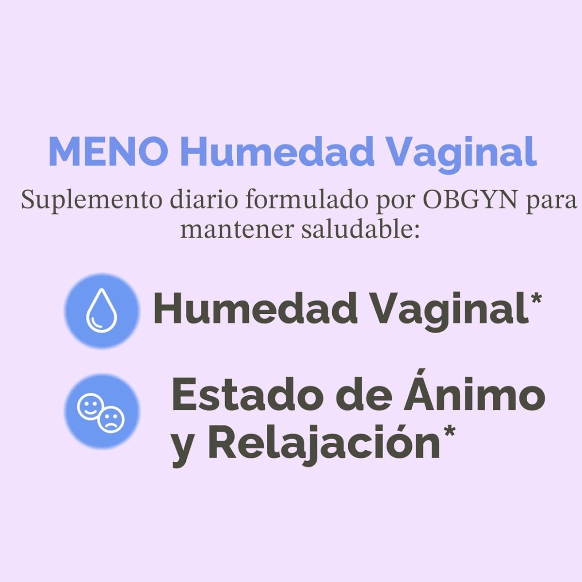 Apoyo a la Humedad Vaginal Meno 60 Capsulas Opositiv Health