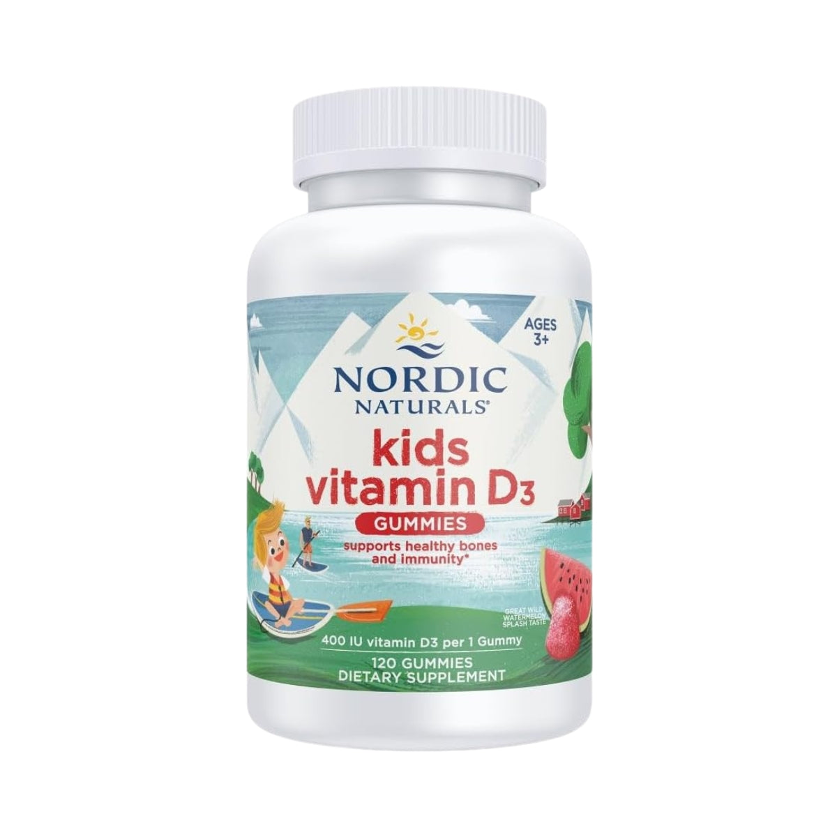 Vitamina D3 Kids Gummies 120 Gomitas Nordic Naturals