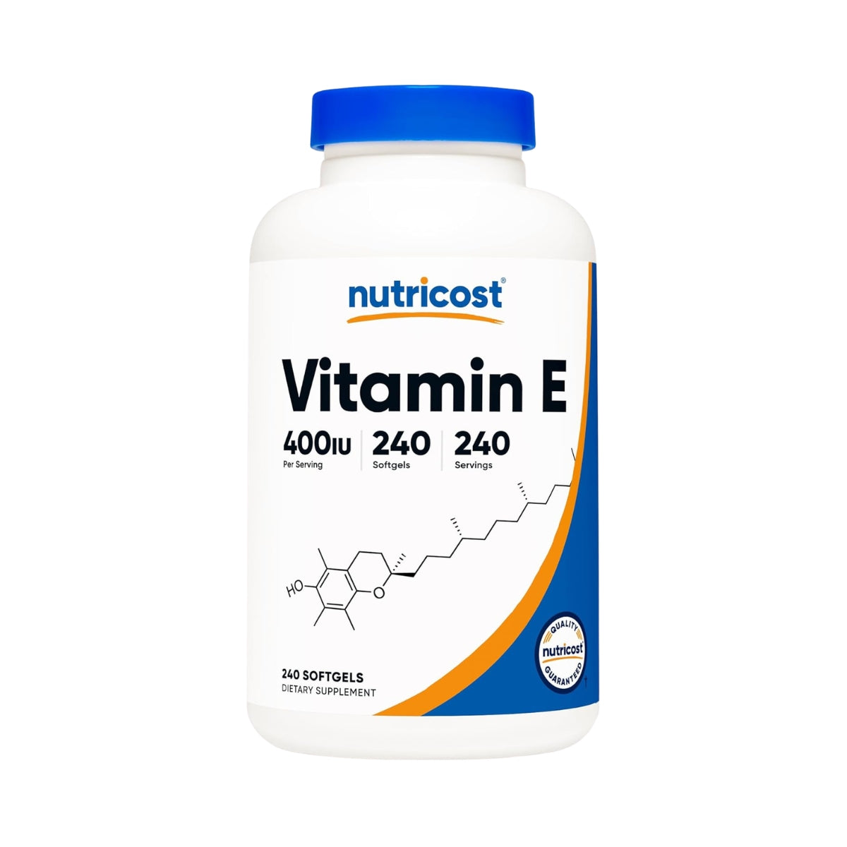 Vitamina E 400 IU 240 Capsulas Nutricost