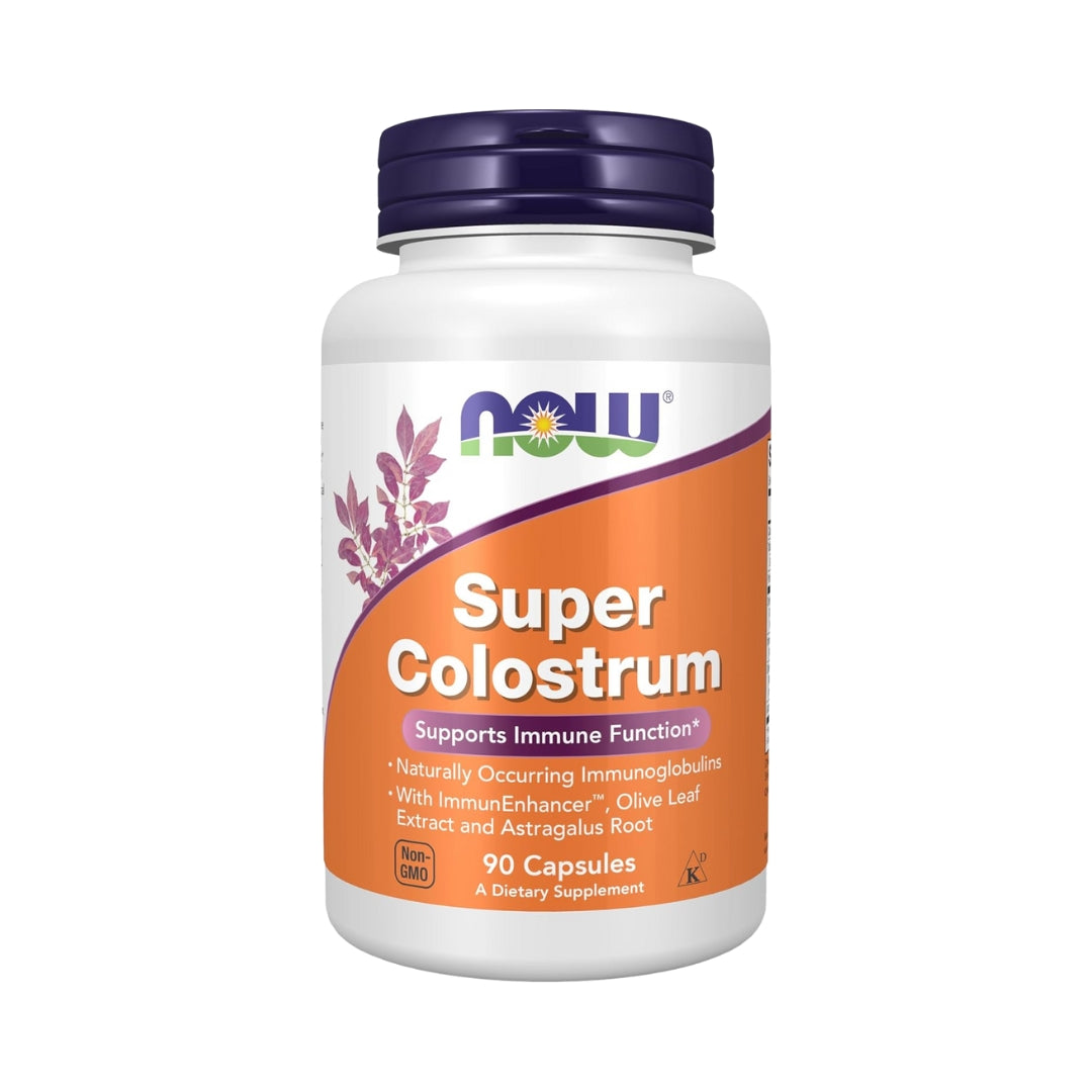 Super Colostrum 500 Mg 90 Capsulas  Now