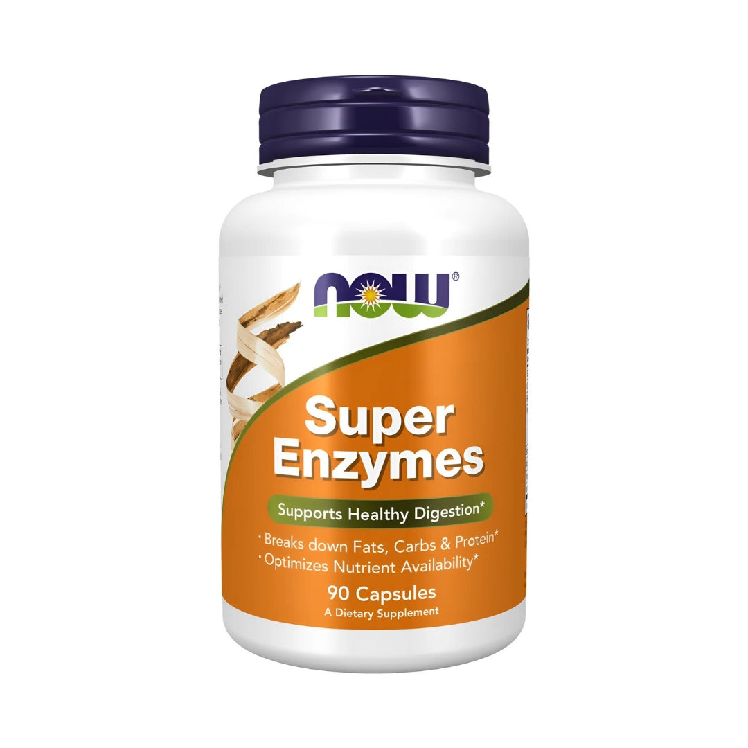 Super Enzimas 90 Capsulas Now