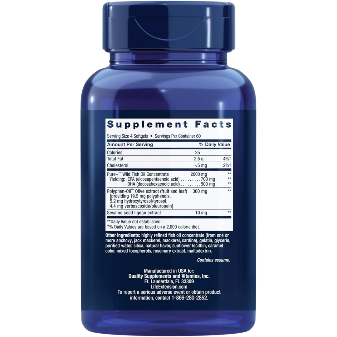 Super Omega 3 240 Softgel Life Extension