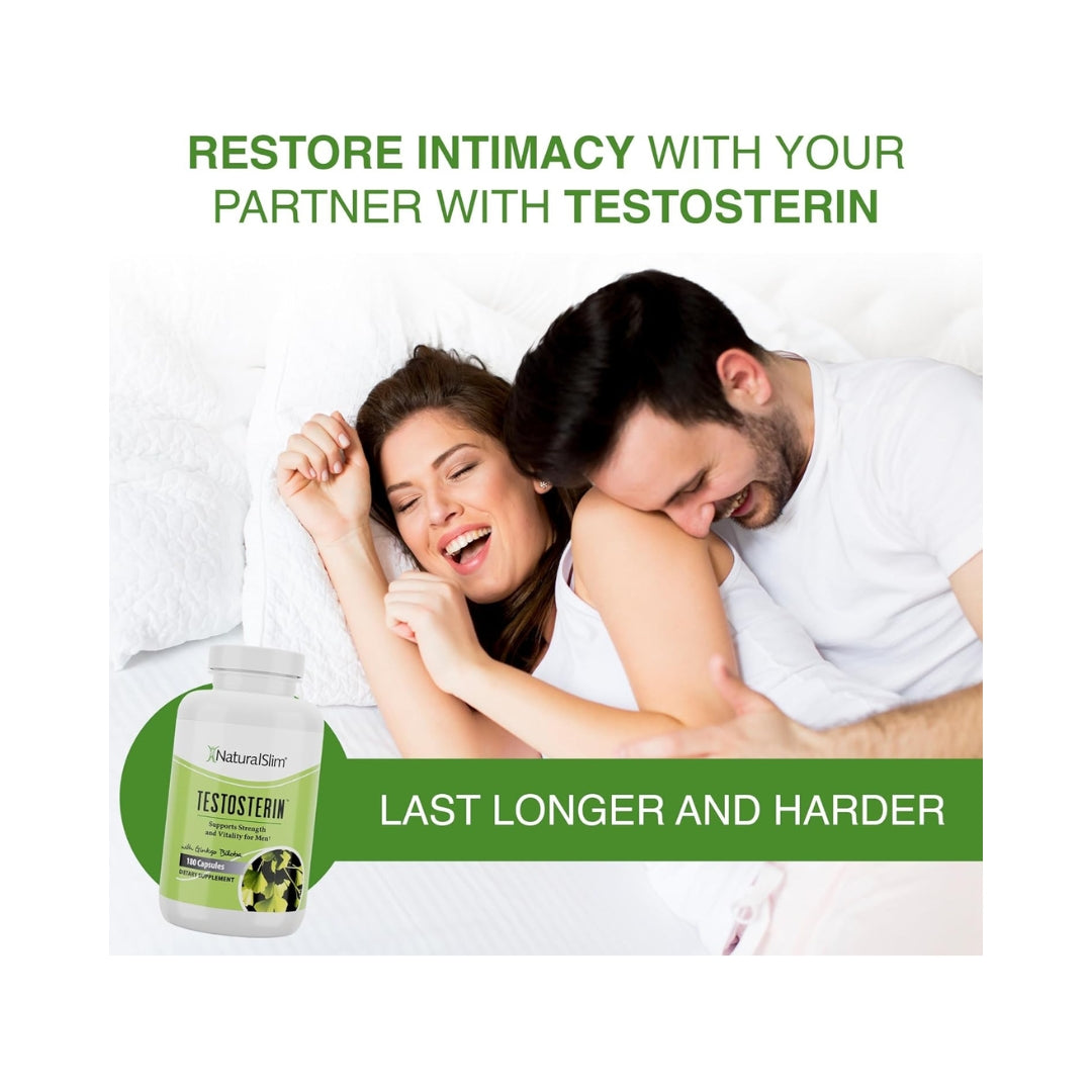 Testosterin 180 Capsulas Natural Slim