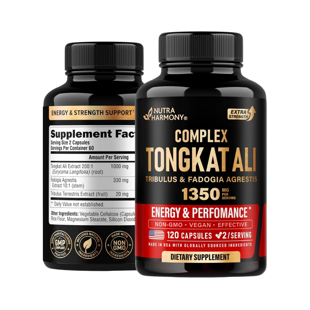 Tongkat Ali Complex 1350 Mg 120 Capsulas Nutra Harmony