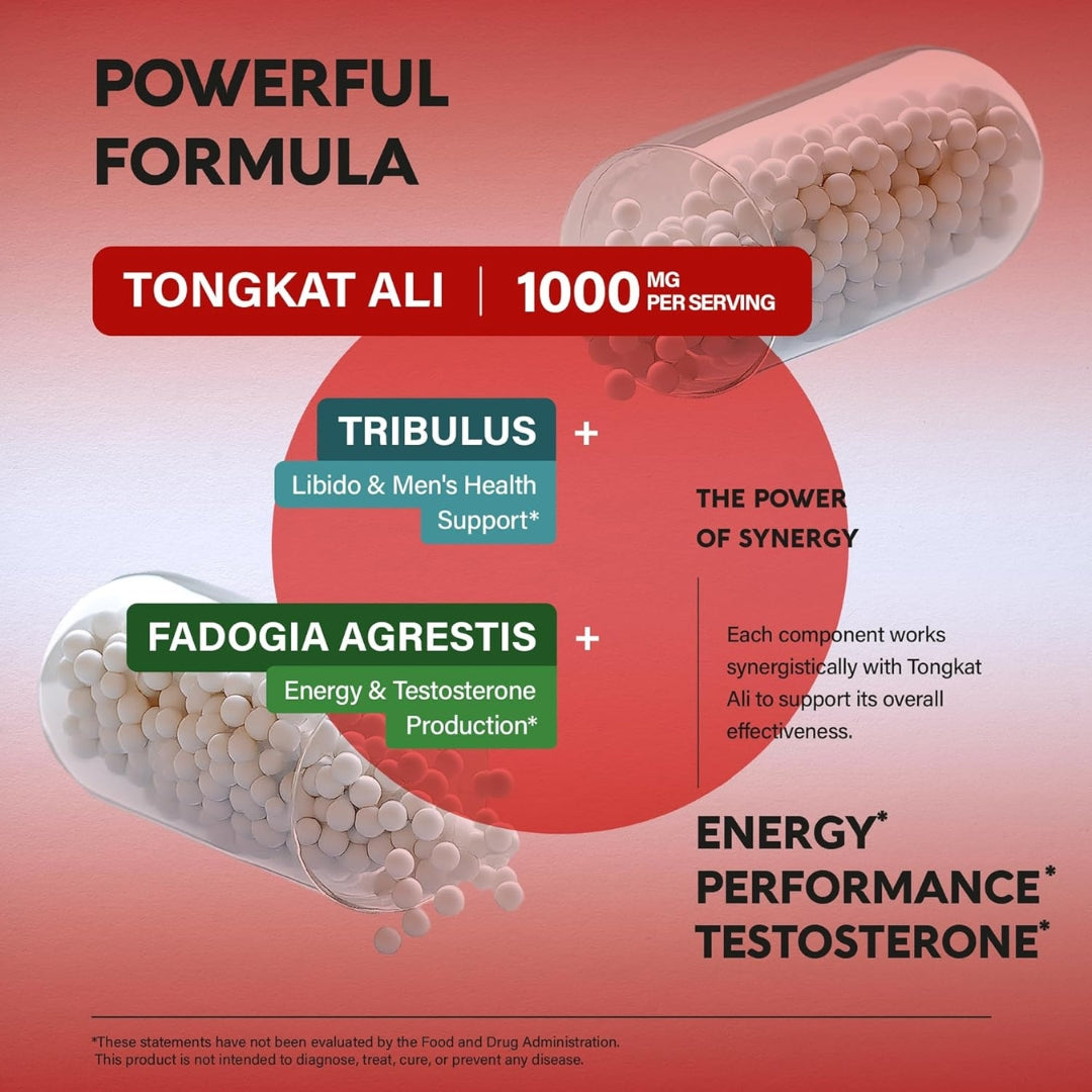 Tongkat Ali Complex 1350 Mg 120 Capsulas Nutra Harmony