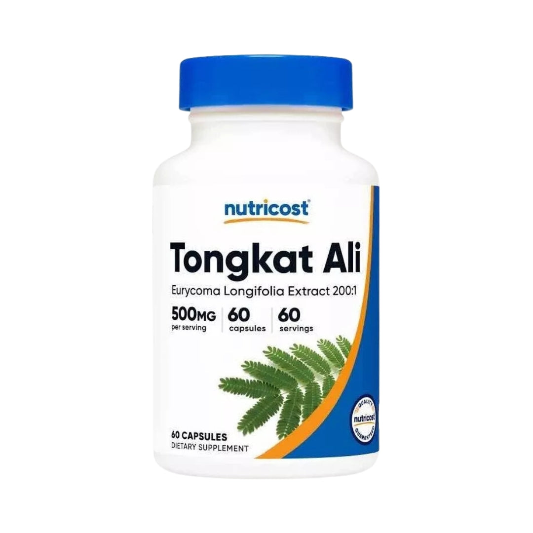 Tongkat Al 500 Mg 60 Capsulas Nutricost