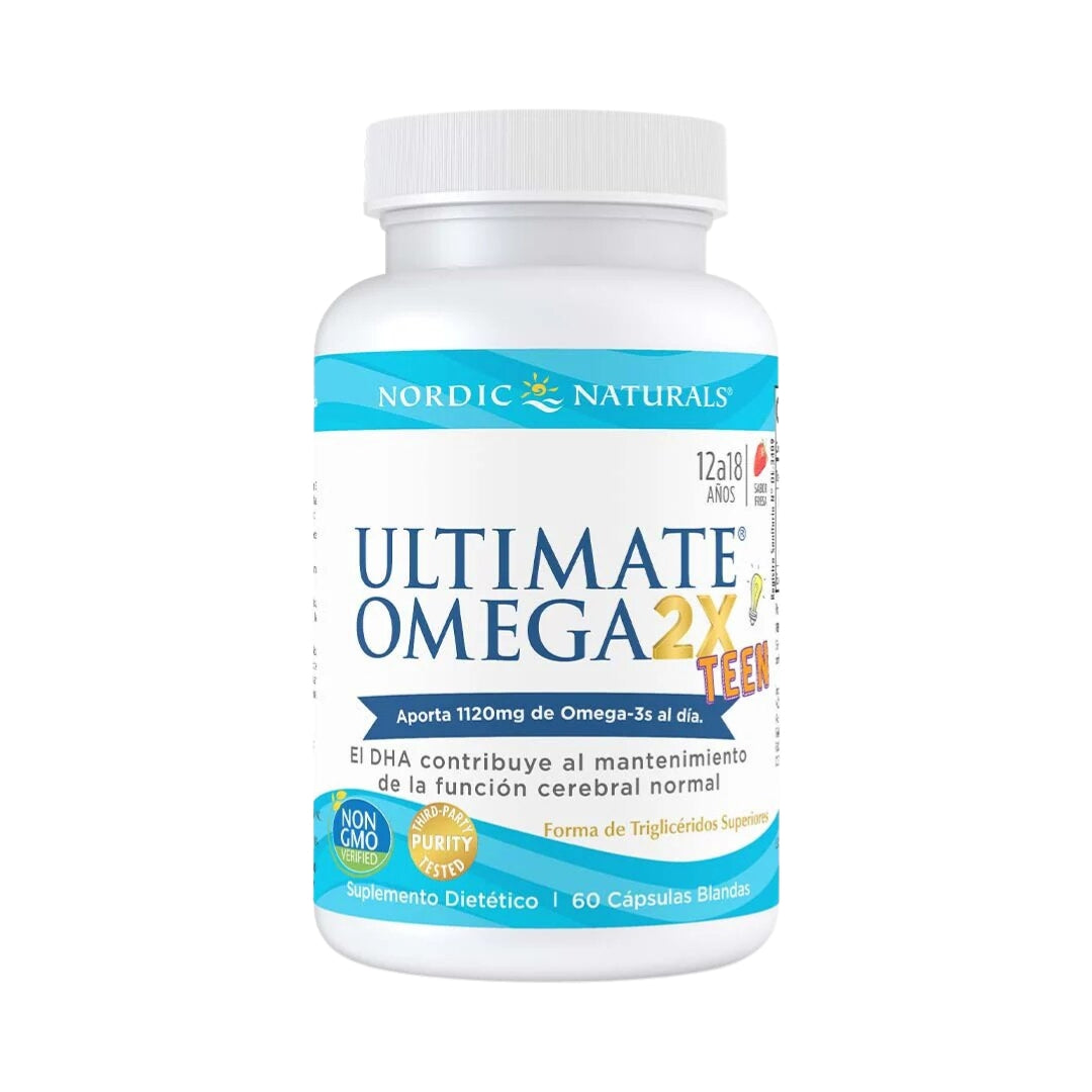 Ultimate Omega 2X Teen 60 Capsulas Nordic Naturals