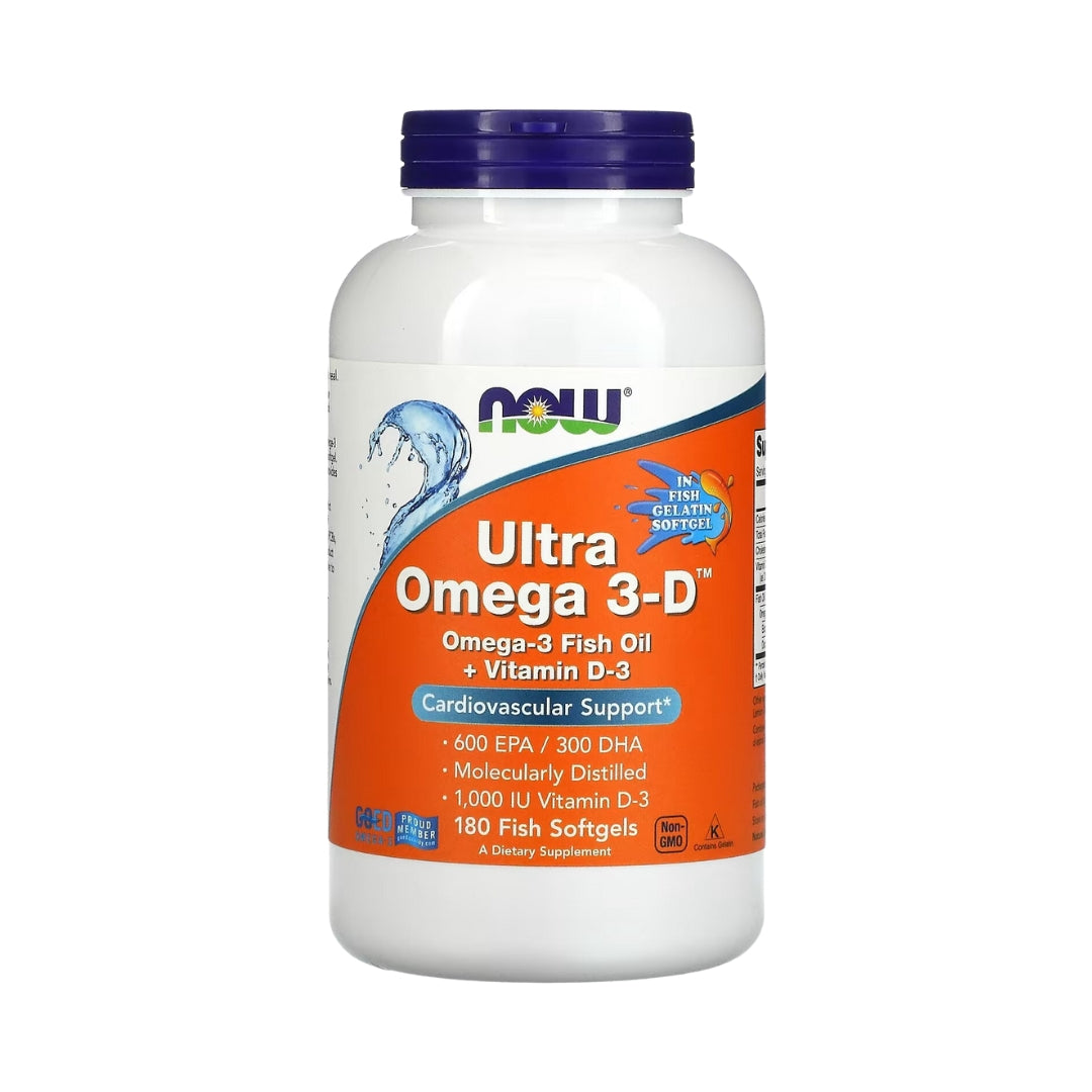 Ultra Omega 3 D Fish Oil 180 Softgel Now