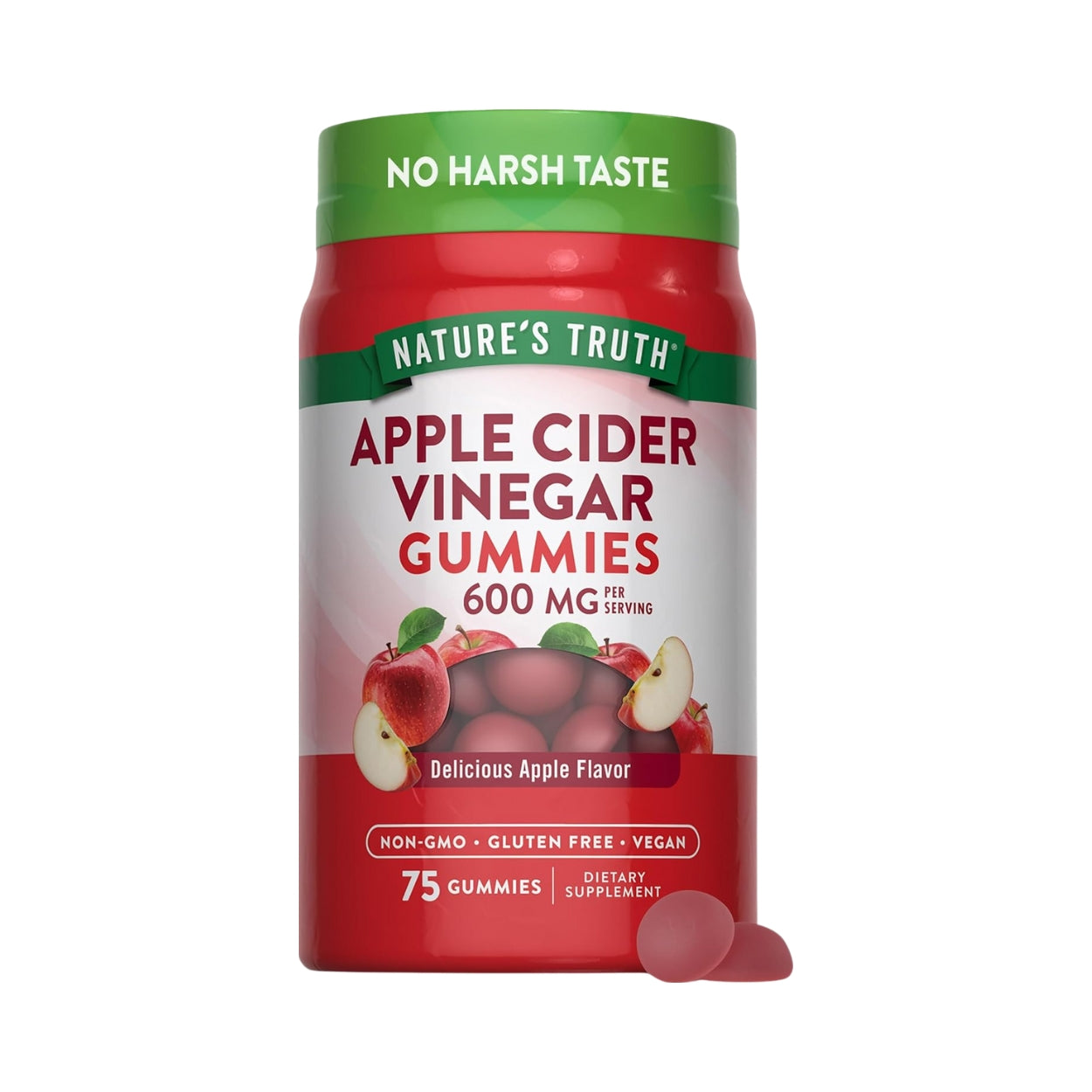 Vinagre De Manzana Organico Gomitas Natures Truth
