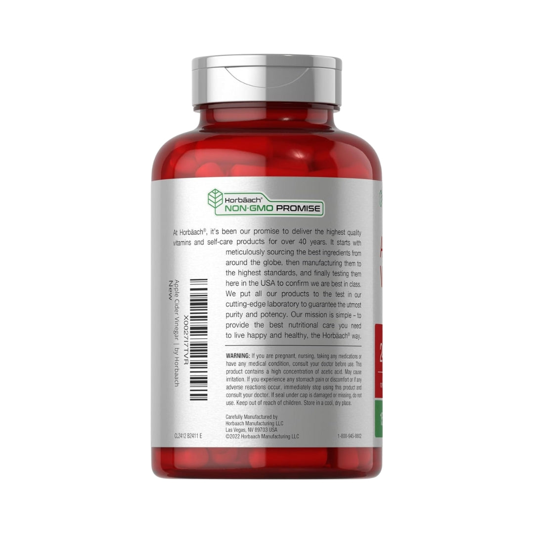 Vinagre de Manzana 2400 Mg 150 Capsulas Horbaach