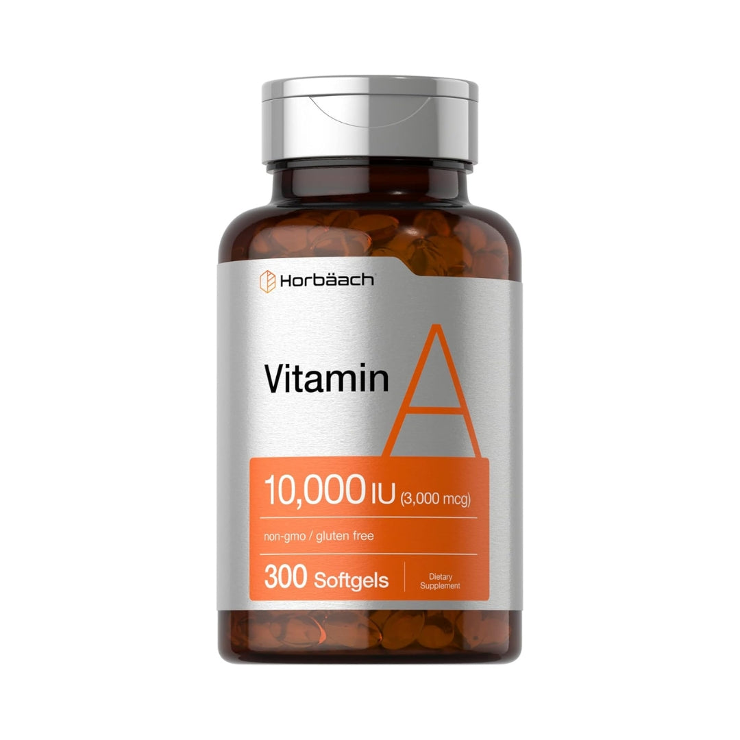 Vitamina A 10 000 IU 300 Softgels Horbaach