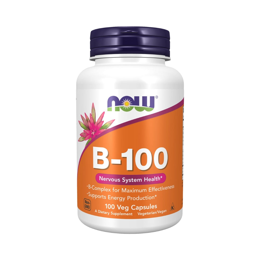 Vitamina B 100 100 capsulas Now