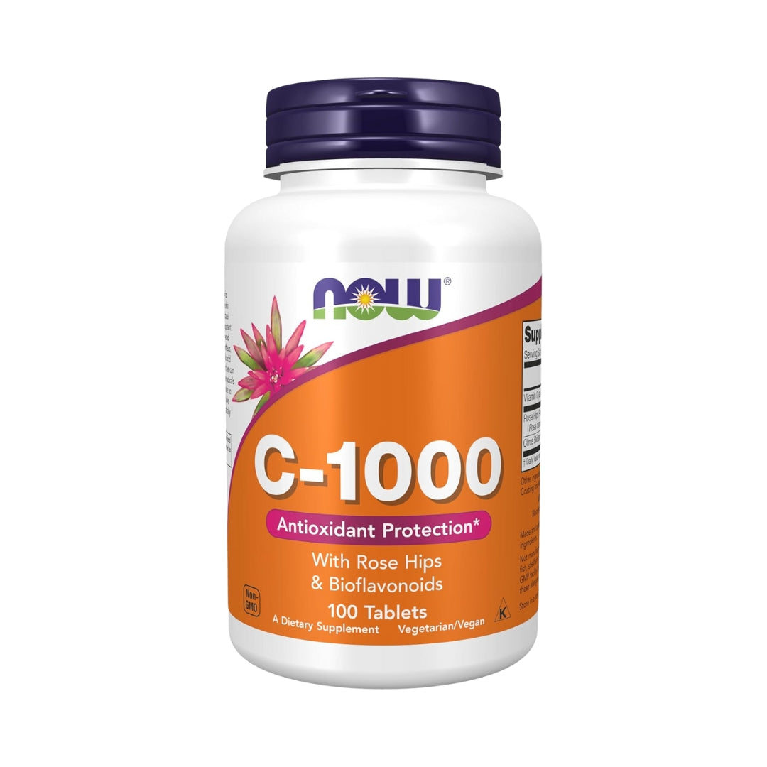 Vitamina C 1000 Con Bioflavonoides 100 Capsulas Now