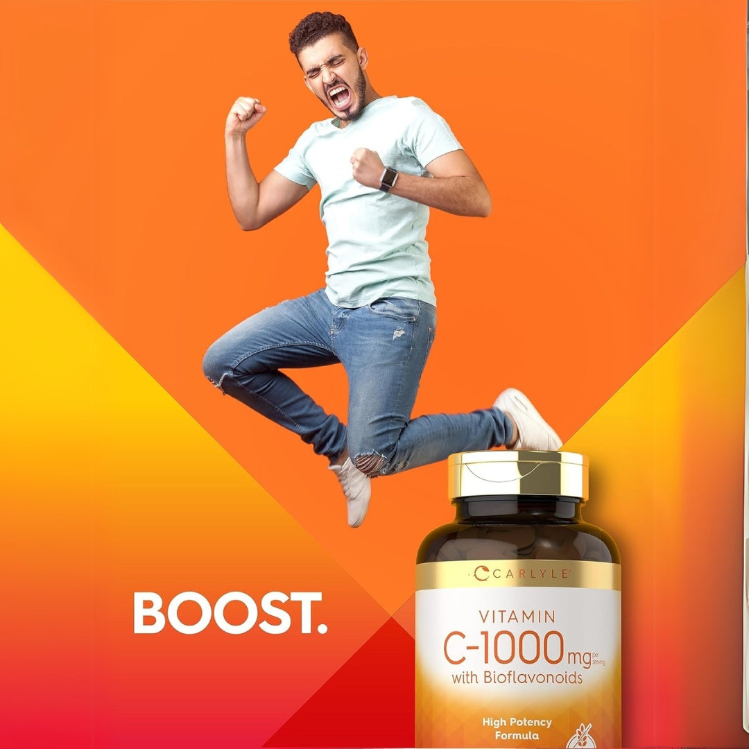 Vitamina C 1000 MG 250 Capsulas Carlyle